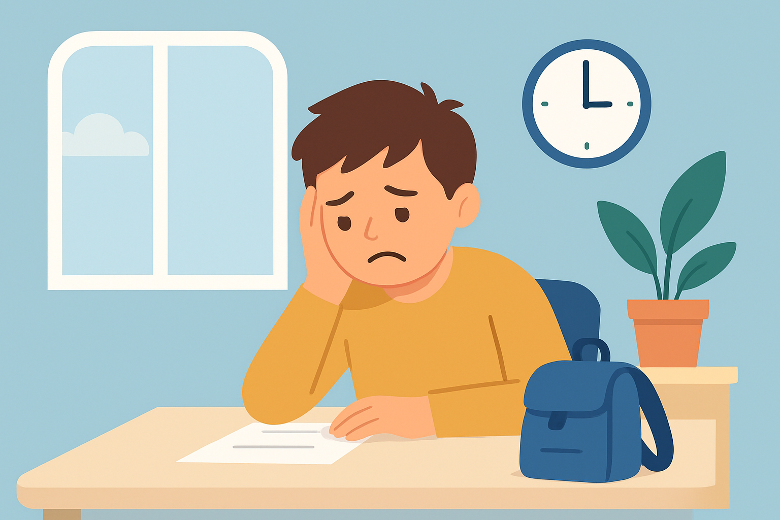 Schulangst: Woher sie kommt – und was Eltern tun können