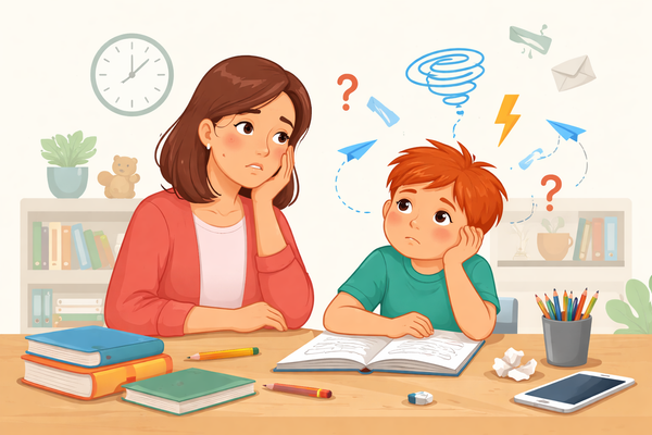 "Ich kann micht nicht konzentrieren" - wie Eltern zwischen Überforderung und ADHS unterscheiden